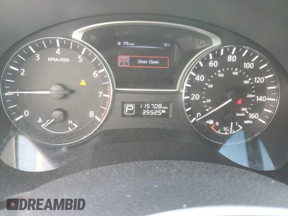2014 Nissan Altima S with VIN 1N4AL3AP6EN358020, listed as a Copart auction lot 54930445 with 115,708 mi miles and Salvage Title. Bid and sale history available at DreamBid. Image 9.