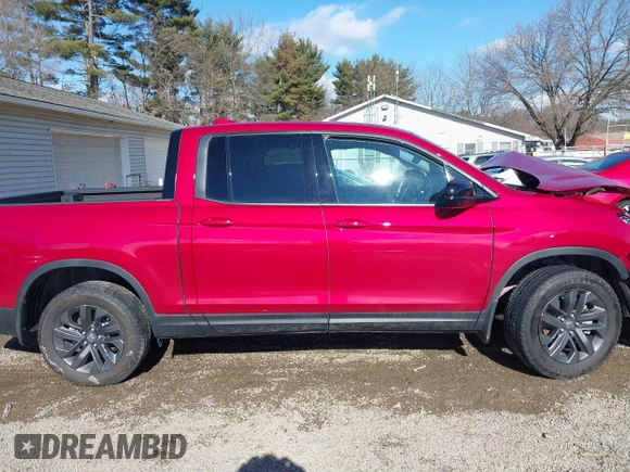 2025 Honda Ridgeline Sport z VIN 5FPYK3F13SB007230, wystawiony jako IAAI lot #41480933 z przebiegiem 205 mil mil oraz . Historia ofert i sprzedaży dostępna na DreamBid. Obrazek 14.
