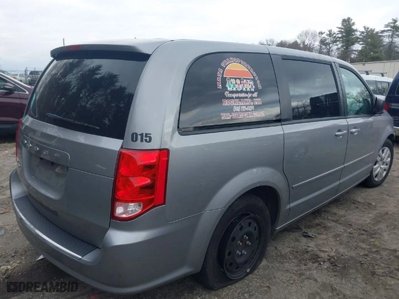 2016 Dodge Grand Caravan American Value Pkg with VIN 2C4RDGBG5GR342347, listed as a IAAI auction lot 41804793 with 1 mi miles. Bid and sale history available at carsss.com. Image 4.