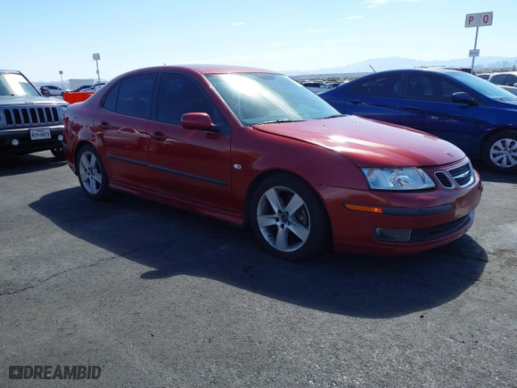 2007 Saab 9-3 Aero with VIN YS3FH41U771012168, listed as a IAAI auction lot 42100750 with 118,970 mi miles. Bid and sale history available at carsss.com. Image 1.