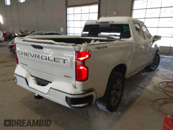 2020 Chevrolet Silverado 1500 with VIN 1GCVYEETXLZ289368, listed as a IAAI auction lot 41277087 with 85,373 mi miles and . Bid and sale history available at DreamBid. Image 4.