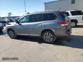 2016 Nissan Pathfinder SL with VIN 5N1AR2MN5GC651544, listed as a Copart auction lot 45900225 with 221,619 mi miles and Salvage Title. Bid and sale history available at carsss.com. Image 2.