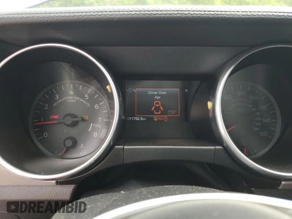 2020 Ford Mustang GT with VIN 1FA6P8CFXL5114668, listed as a Copart auction lot 58027235 with 11,792 mi miles and Salvage title. Bid and sale history available at DreamBid. Image 9.