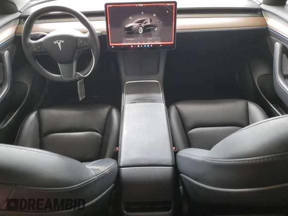 2022 Tesla Model 3 with VIN 5YJ3E1EA0NF369620, listed as a Copart auction lot 54424025 with 94,256 mi miles and Clean Title. Bid and sale history available at DreamBid. Image 8.