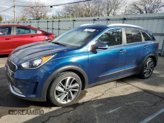 2019 Kia Niro EX with VIN KNDCE3LC9K5224900, listed as a Copart auction lot 79088154 with 75,511 mi miles and Salvage Title. Bid and sale history available at carsss.com. Image 1.