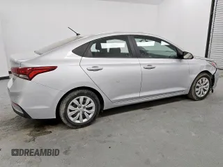 2021 Hyundai Accent SE with VIN 3KPC24A6XME128762, listed as a Copart auction lot 60730375 with 58,103 mi miles and Clean title. Bid and sale history available at DreamBid. Image 3.