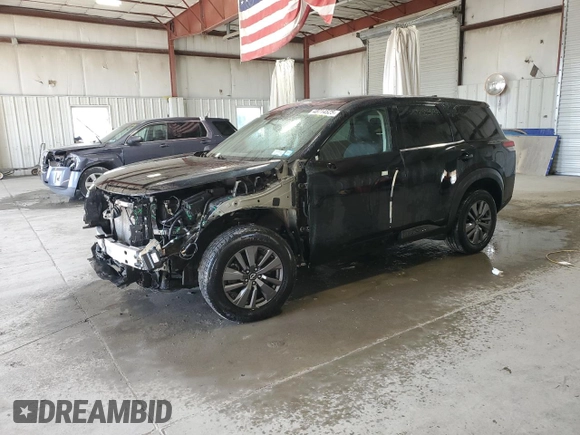 2022 Nissan Pathfinder S with VIN 5N1DR3AC8NC227178, listed as a Copart auction lot 48714525 with 57,756 mi miles and Salvage title. Bid and sale history available at DreamBid. Image 1.