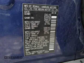 2019 Nissan Rogue S with VIN KNMAT2MV2KP504959, listed as a Copart auction lot 80275004 with 60,672 mi miles and Salvage Title. Bid and sale history available at carsss.com. Image 15.