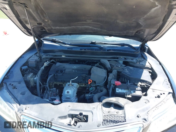 2015 Acura TLX Tech with VIN 19UUB1F54FA027274, listed as a IAAI auction lot 41977673 with 169,691 mi miles. Bid and sale history available at carsss.com. Image 10.