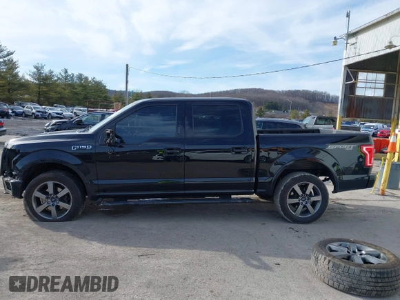 2016 Ford F-150 XLT with VIN 1FTEW1EF0GFB46896, listed as a IAAI auction lot 41666886 with 156,895 mi miles and . Bid and sale history available at carsss.com. Image 15.