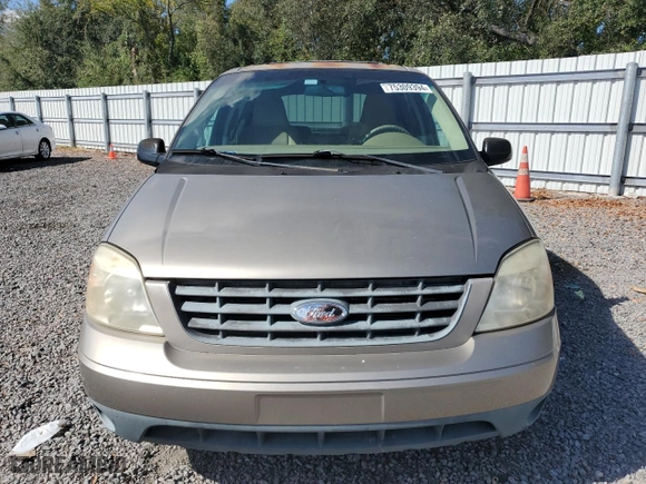 2005 Ford Freestar Wagon SES with VIN 2FMZA57655BA18376, listed as a Copart auction lot 75309394 with NaN miles and Salvage Title. Bid and sale history available at carsss.com. Image 5.