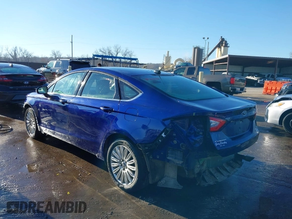 2016 Ford Fusion SE Hybrid with VIN 3FA6P0LU0GR388187, listed as a IAAI auction lot 38604646 with 135,625 mi miles. Bid and sale history available at carsss.com. Image 3.