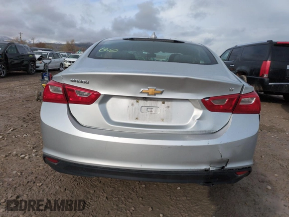 2017 Chevrolet Malibu LT with VIN 1G1ZE5ST2HF200084, listed as a Copart auction lot 51672925 with Not Provided miles and Salvage Title. Bid and sale history available at DreamBid. Image 6.