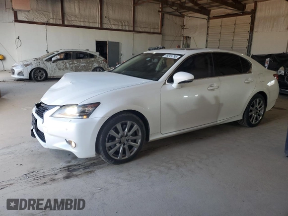 2014 Lexus GS 350 z VIN JTHCE1BL7E5021710, wystawiony jako Copart lot #46649795 z przebiegiem 7 131 mil mil oraz Szkoda całkowita • Salvage title. Historia ofert i sprzedaży dostępna na DreamBid. Obrazek 1.