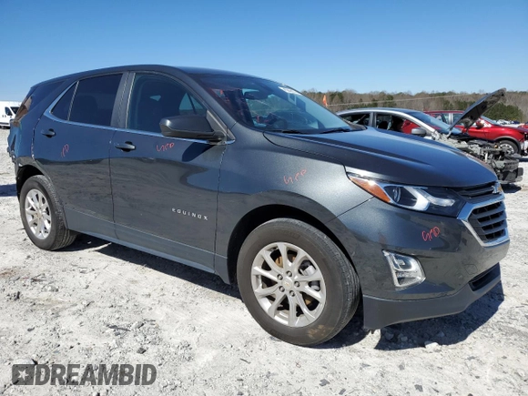 2021 Chevrolet Equinox LT with VIN 3GNAXKEV0ML391764, listed as a Copart auction lot 49441175 with 49,995 mi miles and Salvage Title. Bid and sale history available at carsss.com. Image 4.
