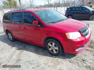 2012 Dodge Grand Caravan SXT with VIN 2C4RDGCG2CR373273, listed as a IAAI auction lot 41868364 with 130,197 mi miles. Bid and sale history available at carsss.com. Image 1.