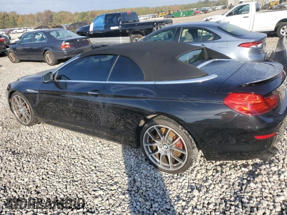 2012 BMW 6 Series 650i z VIN WBALZ3C50CDL70371, wystawiony jako Copart lot #80271534 z przebiegiem 76 332 mil mil oraz Szkody całkowita. Historia ofert i sprzedaży dostępna na DreamBid. Obrazek 2.