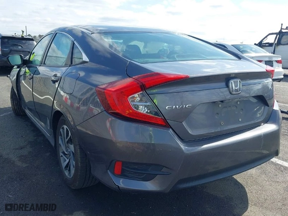 2016 Honda Civic Sedan EX with VIN 2HGFC2F72GH509547, listed as a IAAI auction lot 41744276 with 124,084 mi miles. Bid and sale history available at carsss.com. Image 3.