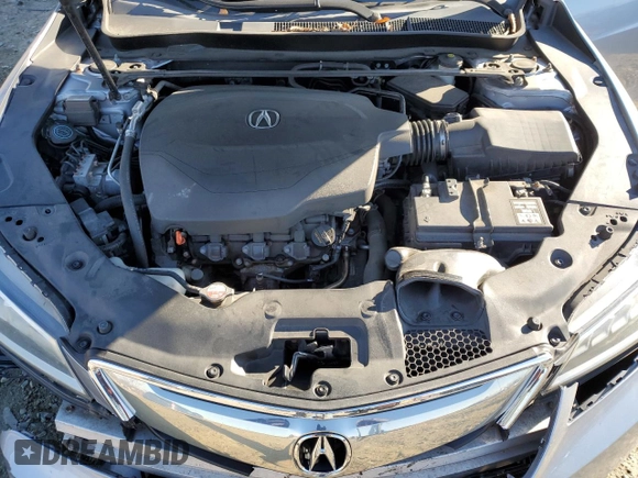 2015 Acura TLX V6 Tech with VIN 19UUB3F53FA000336, listed as a Copart auction lot 83117484 with 152,624 mi miles and Salvage Title. Bid and sale history available at carsss.com. Image 12.