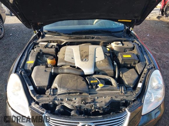 2008 Lexus SC 430 with VIN JTHFN45Y789017479, listed as a IAAI auction lot 40056777 with 148,076 mi miles and . Bid and sale history available at DreamBid. Image 10.