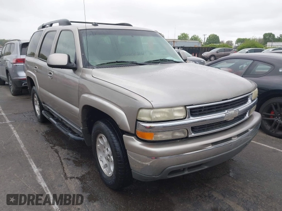 2003 Chevrolet Tahoe LT with VIN 1GNEK13Z73R274335, listed as a IAAI auction lot 41937899 with 1 mi miles. Bid and sale history available at carsss.com. Image 1.