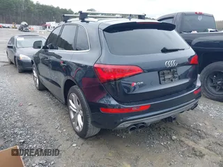 2014 Audi SQ5 Prestige with VIN WA1VGAFP5EA039920, listed as a IAAI auction lot 41872791 with 110,401 mi miles. Bid and sale history available at carsss.com. Image 3.