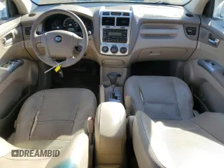 2005 Kia Sportage LX with VIN KNDJF723857134398, listed as a Copart auction lot 87893375 with 186,405 mi miles and Salvage Title. Bid and sale history available at carsss.com. Image 8.