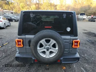 2021 Jeep Wrangler Unlimited Sport Altitude with VIN 1C4HJXDN8MW740980, listed as a Copart auction lot 77429934 with 71,961 mi miles and Salvage title. Bid and sale history available at DreamBid. Image 6.