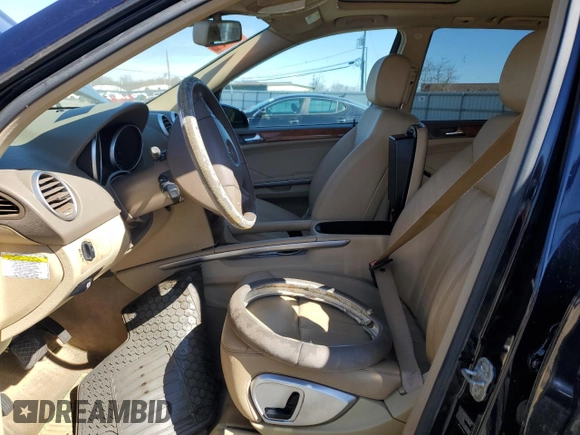2007 Mercedes-Benz M 350 with VIN 4JGBB86E37A246528, listed as a Copart auction lot 49773195 with 143,043 mi miles and Salvage Title. Bid and sale history available at DreamBid. Image 7.
