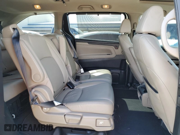 2018 Honda Odyssey EX-L with VIN 5FNRL6H72JB058195, listed as a Copart auction lot 51543075 with 84,625 mi miles and Salvage Title. Bid and sale history available at carsss.com. Image 11.