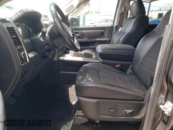 2017 Ram 1500 Sport with VIN 1C6RR6MT1HS637457, listed as a Copart auction lot 56231025 with 62,868 mi miles and Salvage title. Bid and sale history available at DreamBid. Image 7.