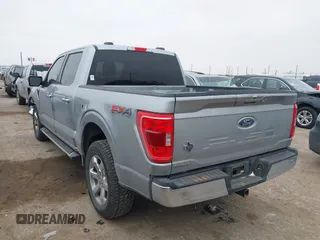 2023 Ford F-150 XL with VIN 1FTFW1E51PKF98102, listed as a IAAI auction lot 41594097 with 33,300 mi miles. Bid and sale history available at carsss.com. Image 3.