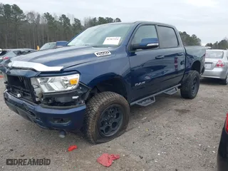 2020 Ram 1500 Big Horn with VIN 1C6SRFFT4LN284329, listed as a IAAI auction lot 41387324 with 92,773 mi miles. Bid and sale history available at carsss.com. Image 23.