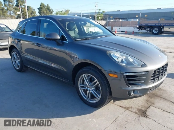 2015 Porsche Macan S with VIN WP1AB2A53FLB54910, listed as a IAAI auction lot 41990015 with 95,038 mi miles and . Bid and sale history available at DreamBid. Image 1.