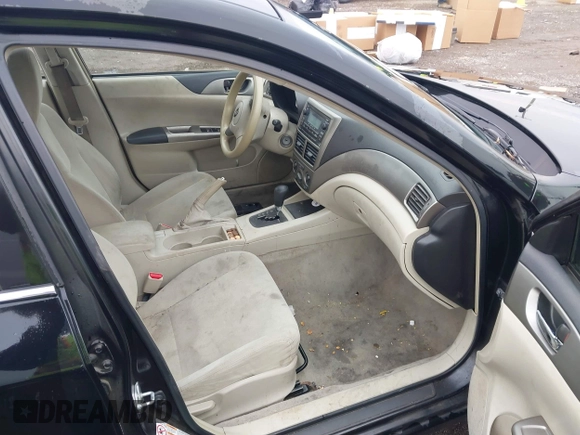 2008 Subaru Impreza Sedan (Natl) i with VIN JF1GE61678H529888, listed as a IAAI auction lot 41521573 with 194,126 mi miles. Bid and sale history available at carsss.com. Image 5.