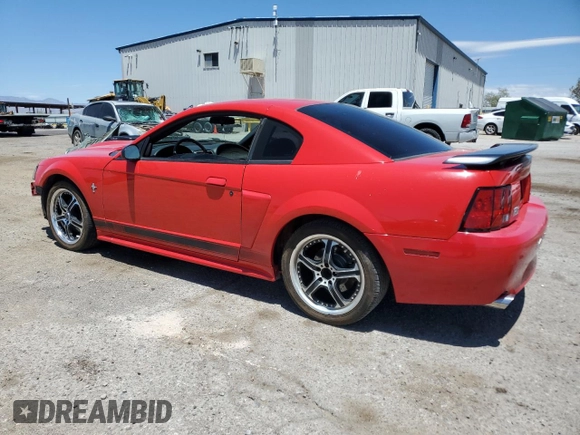 2003 Ford Mustang Premium Mach 1 with VIN 1FAFP42RX3F397779, listed as a Copart auction lot 61989145 with 99,824 mi miles and Salvage title. Bid and sale history available at DreamBid. Image 2.