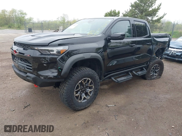 2024 Chevrolet Colorado 4WD ZR2 with VIN 1GCPTFEK4R1270553, listed as a IAAI auction lot 42208616 with 3,700 mi miles and . Bid and sale history available at DreamBid. Image 21.