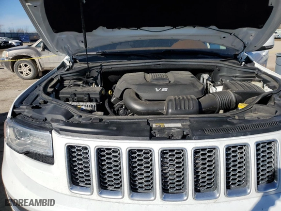 2015 Jeep Grand Cherokee Summit with VIN 1C4RJFJG9FC230372, listed as a Copart auction lot 46185415 with 144,242 mi miles and Salvage Title. Bid and sale history available at carsss.com. Image 12.