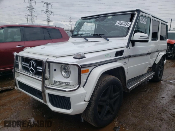 2017 Mercedes-Benz G-Class AMG G 63 with VIN WDCYC7DF6HX273961, listed as a Copart auction lot 40363094 with 61,309 mi miles. Bid and sale history available at carsss.com. Image 1.