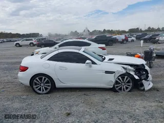 2017 Mercedes-Benz SLC with VIN WDDPK3JA5HF128072, listed as a IAAI auction lot 41069835 with 62,698 mi miles. Bid and sale history available at carsss.com. Image 13.
