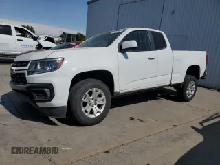 2021 Chevrolet Colorado 2WD LT with VIN 1GCHSCEN6M1190793, listed as a Copart auction lot 61653665 with 70,574 mi miles and Salvage title. Bid and sale history available at DreamBid. Image 1.