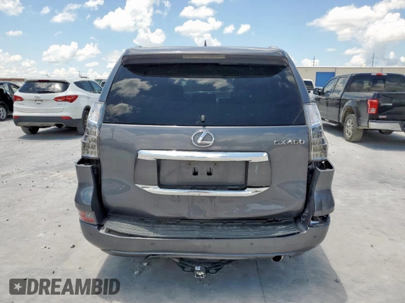 2015 Lexus GX 460 with VIN JTJBM7FX9F5117790, listed as a Copart auction lot 61227665 with 116,269 mi miles and Salvage title. Bid and sale history available at DreamBid. Image 6.