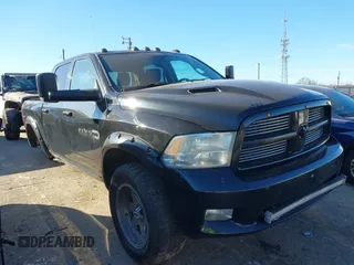 2011 Ram 1500 Big Horn with VIN 1D7RV1CT9BS581564, listed as a IAAI auction lot 41192408 with 189,900 mi miles and . Bid and sale history available at DreamBid. Image 1.