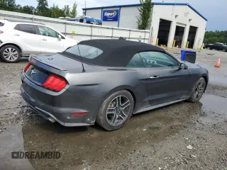 2018 Ford Mustang EcoBoost Premium with VIN 1FATP8UH7J5161740, listed as a Copart auction lot 60065775 with 60,693 mi miles and Salvage title. Bid and sale history available at DreamBid. Image 3.