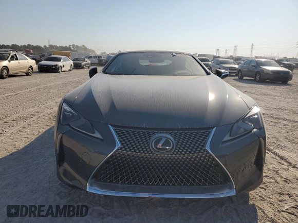 2021 Lexus LC 500h с VIN JTHKPAAY6MA100231, выставлен на аукционе Copart как лот 74352884 с пробегом 8 539 миль миль и Списание • Salvage title. История ставок и продаж доступна на DreamBid. Изображение 5.