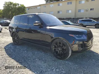2021 Land Rover Range Rover с VIN SALGR2SU4MA451876, выставлен на аукционе Copart как лот 46472015 с пробегом 37 399 миль миль и На запчасти • Non repairable. История ставок и продаж доступна на DreamBid. Изображение 4.