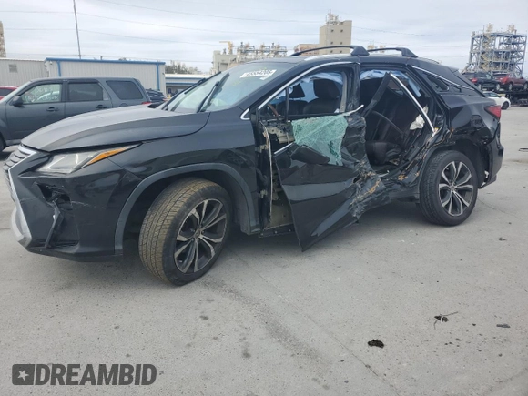 2016 Lexus RX 350 with VIN 2T2ZZMCA1GC023145, listed as a Copart auction lot 45554205 with 144,755 mi miles and Salvage title. Bid and sale history available at DreamBid. Image 1.