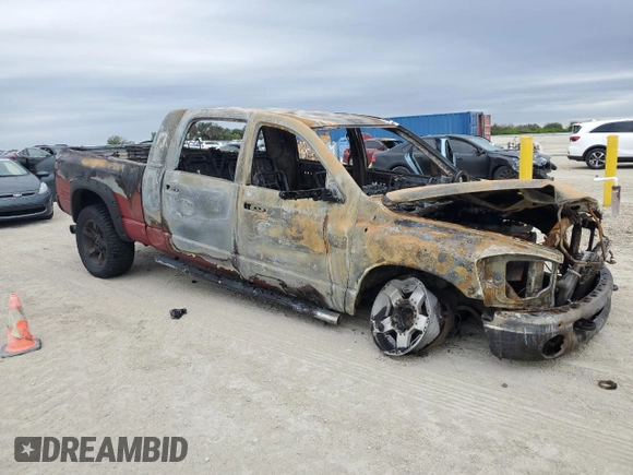 2006 Dodge Ram 2500 SLT with VIN 3D7KR29C36G208861, listed as a Copart auction lot 88061965 with 0 mi miles and Non Repairable. Bid and sale history available at carsss.com. Image 4.