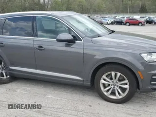 2019 Audi Q7 Premium Plus with VIN WA1LHAF73KD033550, listed as a Copart auction lot 54977045 with 51,044 mi miles and Salvage title. Bid and sale history available at DreamBid. Image 4.
