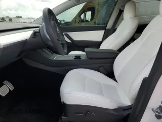 2022 Tesla Model Y Performance with VIN 7SAYGDEFXNF510418, listed as a Copart auction lot 51131465 with 16,263 mi miles and Salvage Title. Bid and sale history available at DreamBid. Image 7.